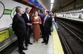 ep el consejero de transportes angel garrido su homologa en cultura y turismo marta rivera y el