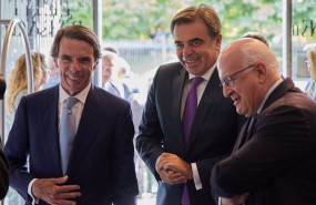 ep el expresidente del gobierno de espana jose maria aznar 1i y el vicepresidente de la ce ep el expresidente del gobierno de espana jose maria aznar 1i y el vicepresidente de la ce