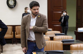 ep el portavoz de erc en el congreso gabriel rufian este jueves en la camara baja