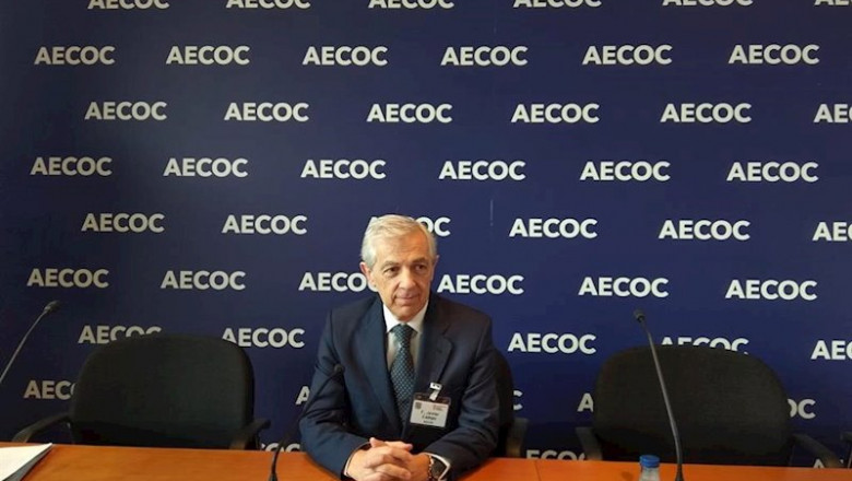 ep el presidente de aecoc javier campo participa en lainauguracion de la 34 edicion del congreso