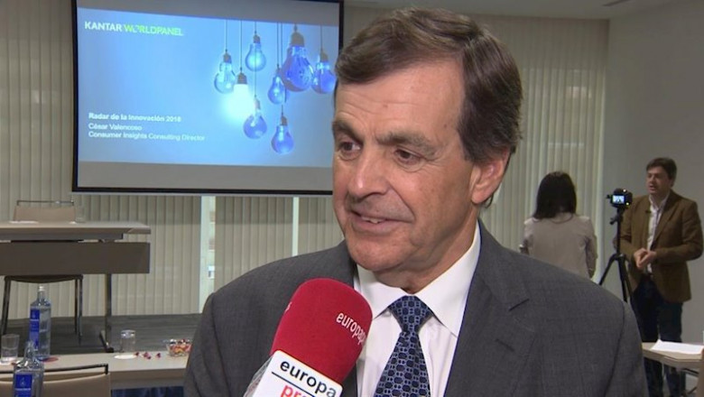 El presidente de Promarca, Ignacio Larracoechea, en la presentacion de los datos del informe 'Radar de la Innovación 2017 | EUROPA PRESS - Archivo ep el presidente de promarca ignacio larracoechea en la presentacion de los datos del informe radar