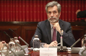 ep el presidente del consejo general del poder judicial carlos lesmes preside la reunion de