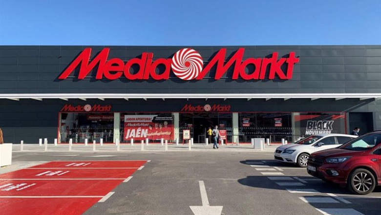 Fachada de MediaMarkt en Jaén. | MEDIAMARKT ep fachada de mediamarkt en jaen