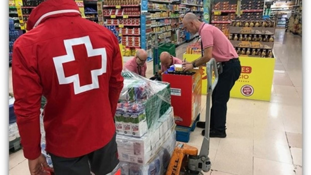 ep fundacion solidaridad carrefour y cruz roja espanola activaron ayer jueves en la region de murcia