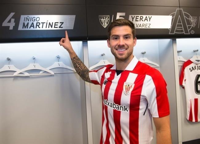 Íñigo Martínez ya luce la camiseta del Athletic Club | ATHLETIC CLUB ep inigo martinezlucecamisetaathletic club