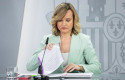 ep la ministra de educacion y formacion profesional de espana y portavoz pilar alegria ofrece