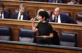 ep la ministra de inclusion seguridad social y migraciones elma saiz durante la sesion de control en