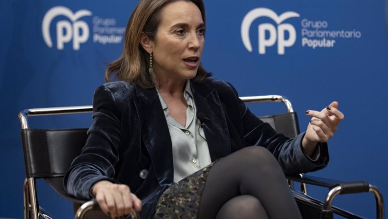 ep la portavoz parlamentaria del pp cuca gamarra durante una entrevista con europa press ep la portavoz parlamentaria del pp cuca gamarra durante una entrevista con europa press