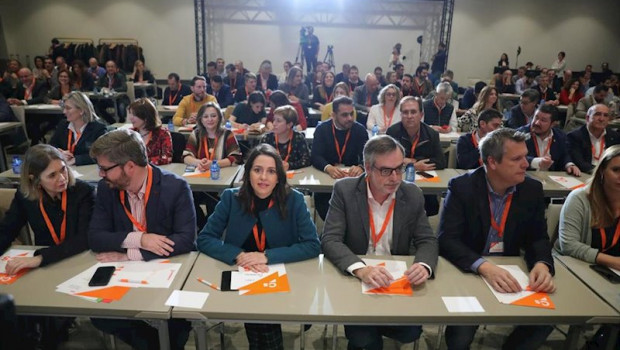 ep la presidenta de ciudadanos ines arrimadas durante una reunion del consejo general del partido