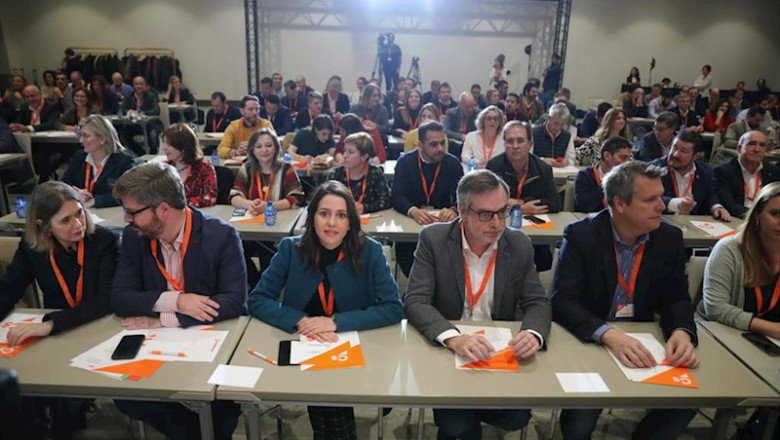 La presidenta de Ciudadanos, Inés Arrimadas, durante una reunión del Consejo General del partido. | Jesús Hellín - Europa Press - Archivo ep la presidenta de ciudadanos ines arrimadas durante una reunion del consejo general del partido