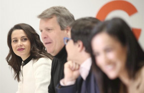 ep la presidenta de ciudadanos ines arrimadas y otros dirigentes del partido