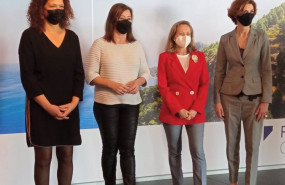 ep la presidenta del consell de mallorca catalina cladera la presidenta del govern francina armengol