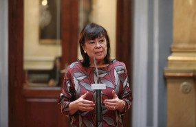 ep la vicepresidenta primera de la mesa del senado cristina narbona en rueda de prensa