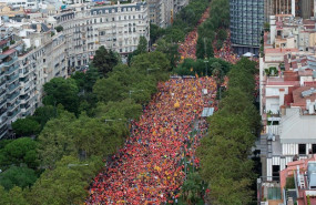 ep manifestacion por la diada de 2018 foto de archivo ep manifestacion por la diada de 2018 foto de archivo