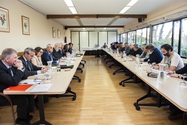 Mesa del plan estratégico de Navantia 201 | NAVANTIA ep mesaplan estrategiconavantia 201