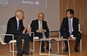 ep ministrohacienda cristobal montoro con aguirre ibercaja y mur ceoe