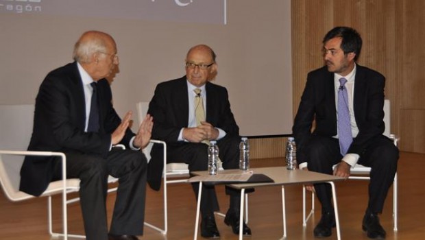 ep ministrohacienda cristobal montoro con aguirre ibercaja y mur ceoe