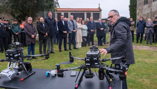 ep presentacion en a estrada pontevedra del sistema dronefinder