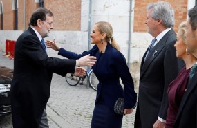 ep rajoy saludacifuentessu llegadala entregapremio cervantes 20180423143102
