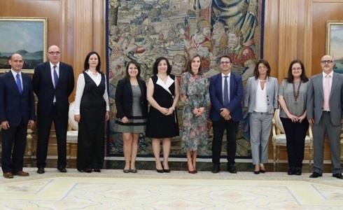 Recepción reina Letizia con ALIBER | RECEPCIÓN REINA LETIZIA CON ALIBER ep recepcion reina letiziaaliber