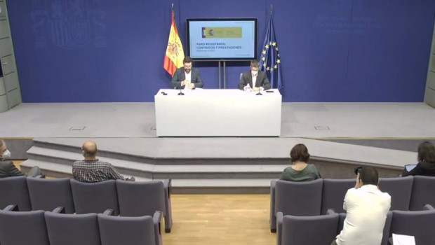 ep rueda de prensa de paro registrado y afiliacion a la seguridad social