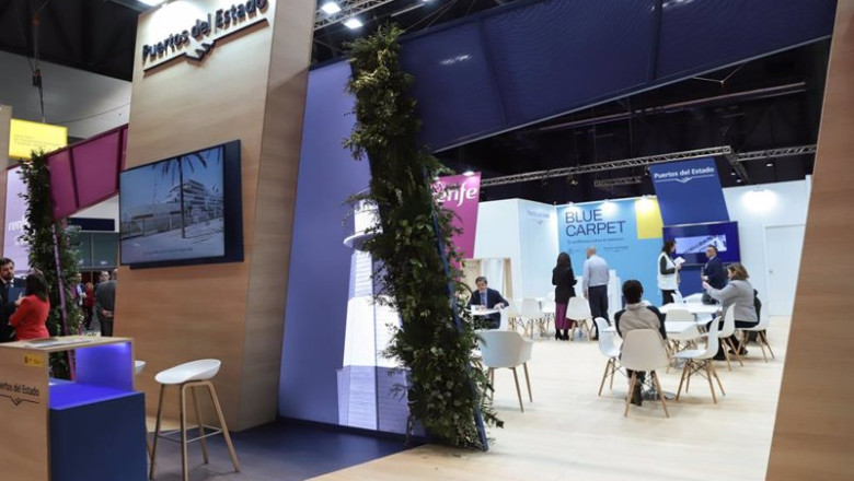 ep stand de puertos del estado en fitur 2023 ep stand de puertos del estado en fitur 2023