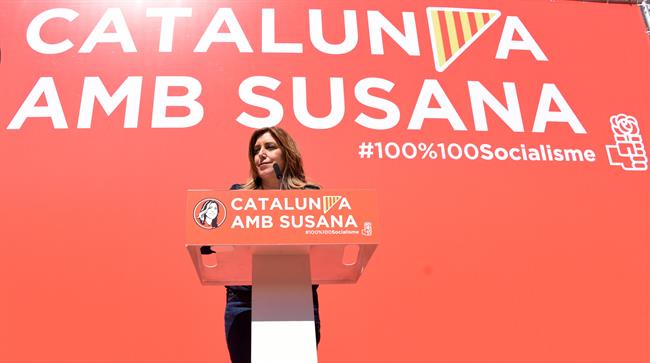 Susana Díaz en Cànoves i Samules | EUROPA PRESS/J.A. ep susana diazcnoves i samules