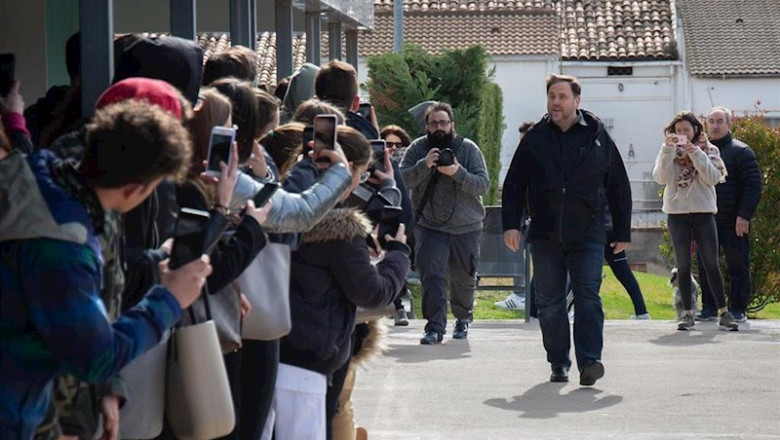 Torra celebra la salida de Junqueras pero insiste en que su reclusión es una "injusticia" | David Zorrakino - Europa Press ep torra celebra la salida de junqueras pero insiste en que su reclusion es una injusticia