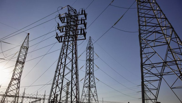 ep vista de una torre de alta tension a 23 de agosto de 2023 en madrid espana