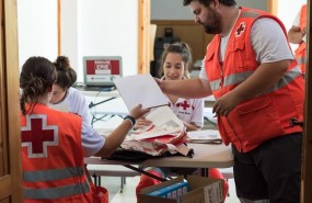 ep voluntarioscruz rojacentroacogidamigrantesmerida