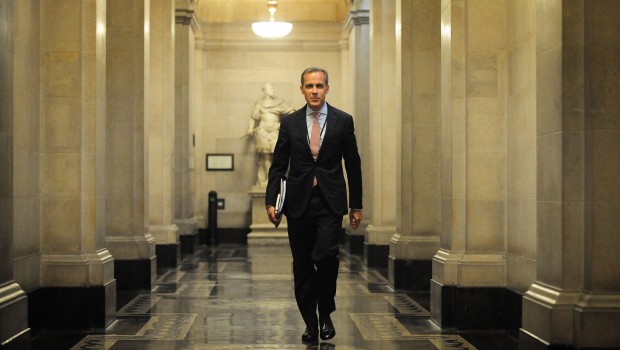 Bank of England BoE governor Mark Carney, banking, financial services