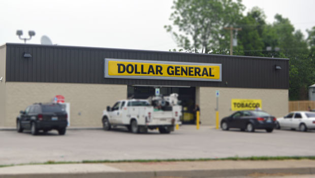 dl dollar général discount détaillant magasin nous états-unis états-unis d'amérique logo devanture pd