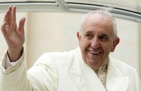 el papa francisco en una fotografia de su cuenta de instagram