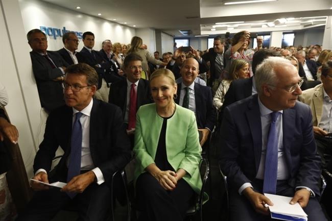 ep alberto nunez feijoocristina cifuentesla junta directiva nacionalpp