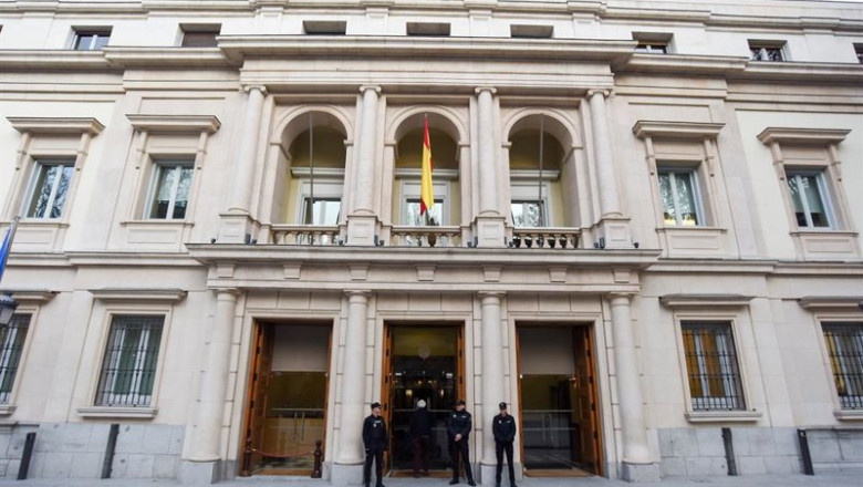ep archivo   edificio del senado a 20 de diciembre de 2022 en madrid
