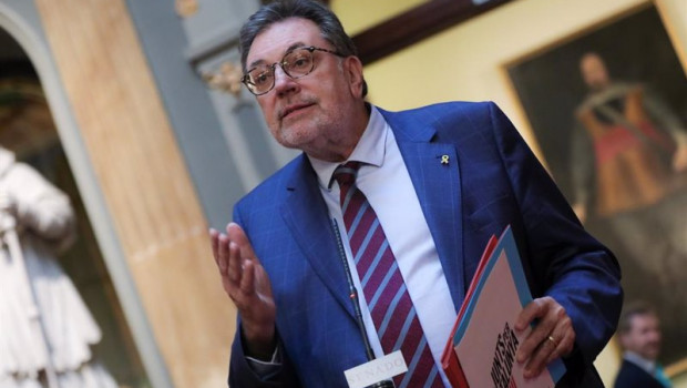 ep archivo   el portavoz de junts per catalunya en el senado josep lluis cleries ofrece una rueda de