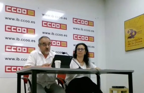 ep archivo   el secretario general de la federacion de servicios de ccoo jose maria martinez y la