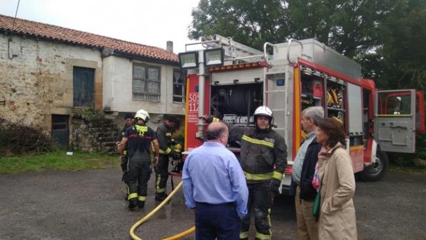 ep bomberos sofocan incendiouna casalaha fallecidohombre