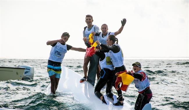 Campeonato Mundo 420 vela España | CATE BROWN/420 CLASS ep campeonato mundo 420 vela espana