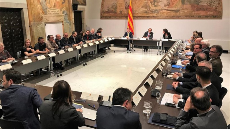Consell d’Acció Exterior de la Generalitat, amb el president Quim Torra i el conseller Alfred Bosch (archivo) | EUROPA PRESS - Archivo ep consell daccio exteriorla generalitat ambpresident quim torra iconseller alfred bosch archivo