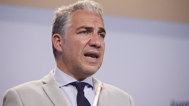 ep el consejero de presidencia elias bendodo durante la rueda de prensa tras el consejo de gobierno