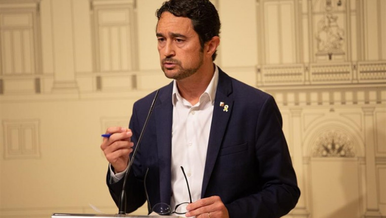 El conseller de Territorio y Sostenibilidad, Damià Calvet. | David Zorrakino/Europa Press ep el conseller de territorio y sostenibilidad dami calvet en una imagen de archivo