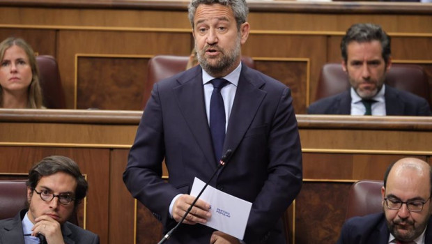 ep el diputado del pp jaime de olano interviene durante la sesion de control al gobierno en el