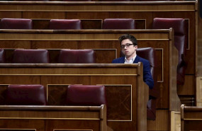 ep el diputado por mas madrid inigo errejon durante el pleno extraordinario para explicar la