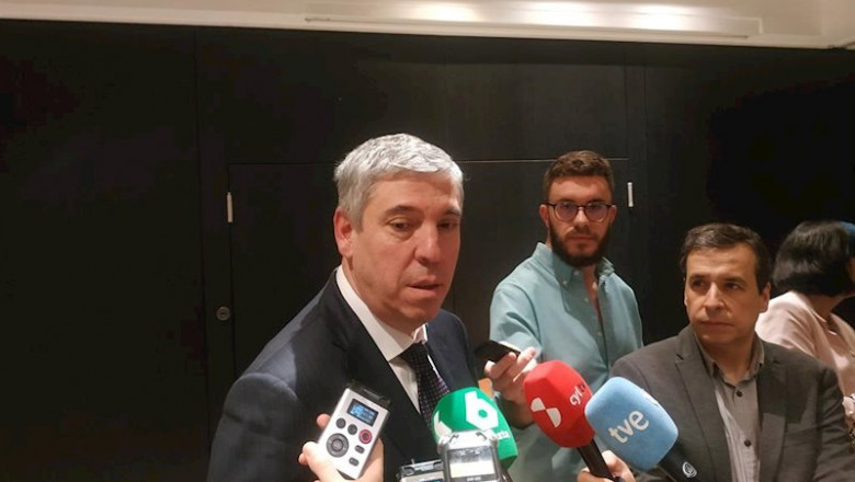 El director de Fabricaciones y Logística del grupo Renault y presidente de Anfac, José Vicente de los Mozos. | PEDRO DAVILA-EUROPA PRESS ep el director de fabricaciones y logistica del grupo renault y presidente de anfac jose vicente de