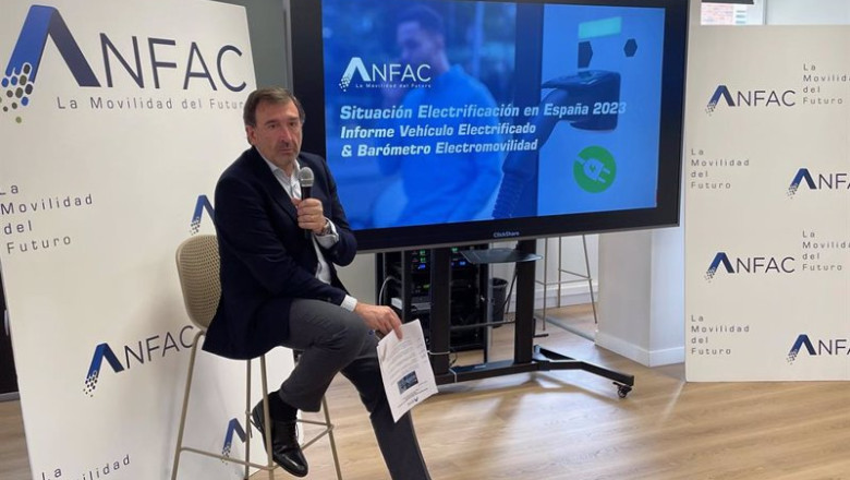 ep el director general de anfac jose lopez tafall en la presentacion del barometro de la