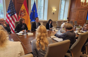 ep el ministro de economia comercio y empresa carlos cuerpo mantiene una reunion con empresarios