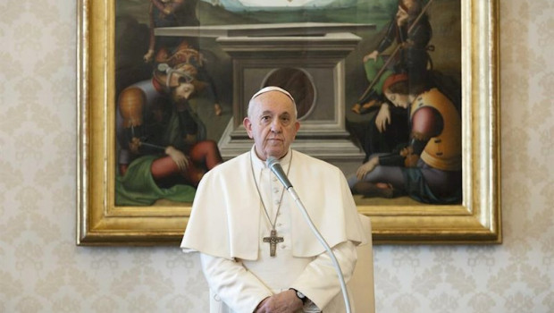 ep el papa francisco durante una audiencia general