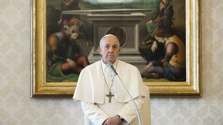 El Papa Francisco durante una audiencia general | VATICAN MEDIA ep el papa francisco durante una audiencia general