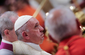 ep el papa francisco en el acto de nombramiento de trece nuevos cardenales en la basilica de san